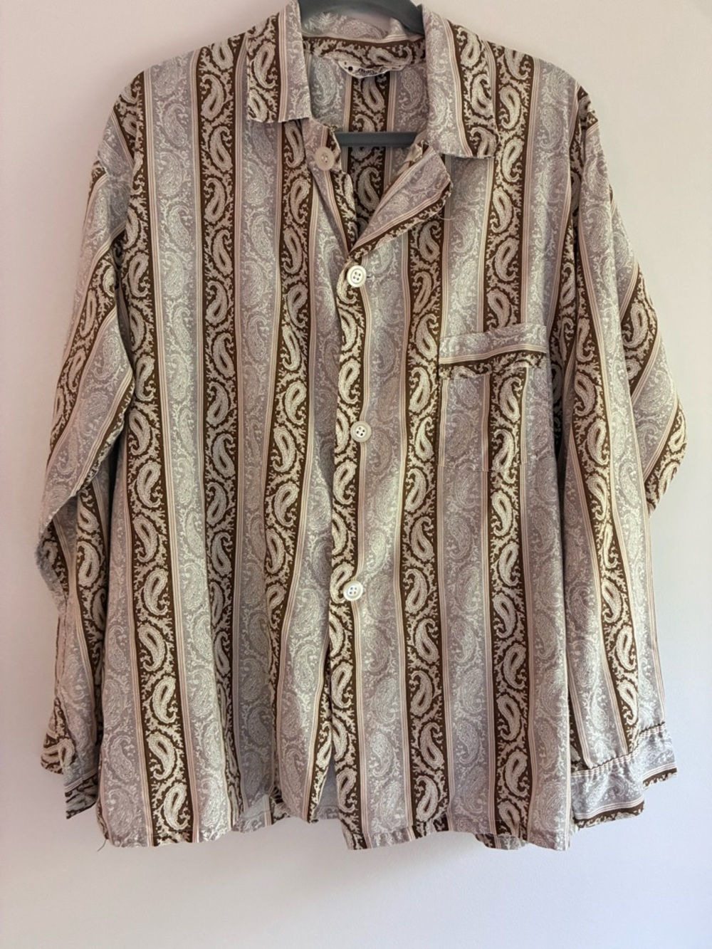 Vintage Men’s 2 Piece Pajama Set